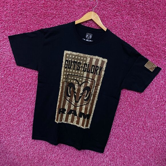 Dodge Rams Guts Glory American Pick-Up Truck Promo Tee Large - Picture 3 of 4